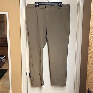 NWOT "BANANA REPUBLIC " TAN SLACKS SZ 18
